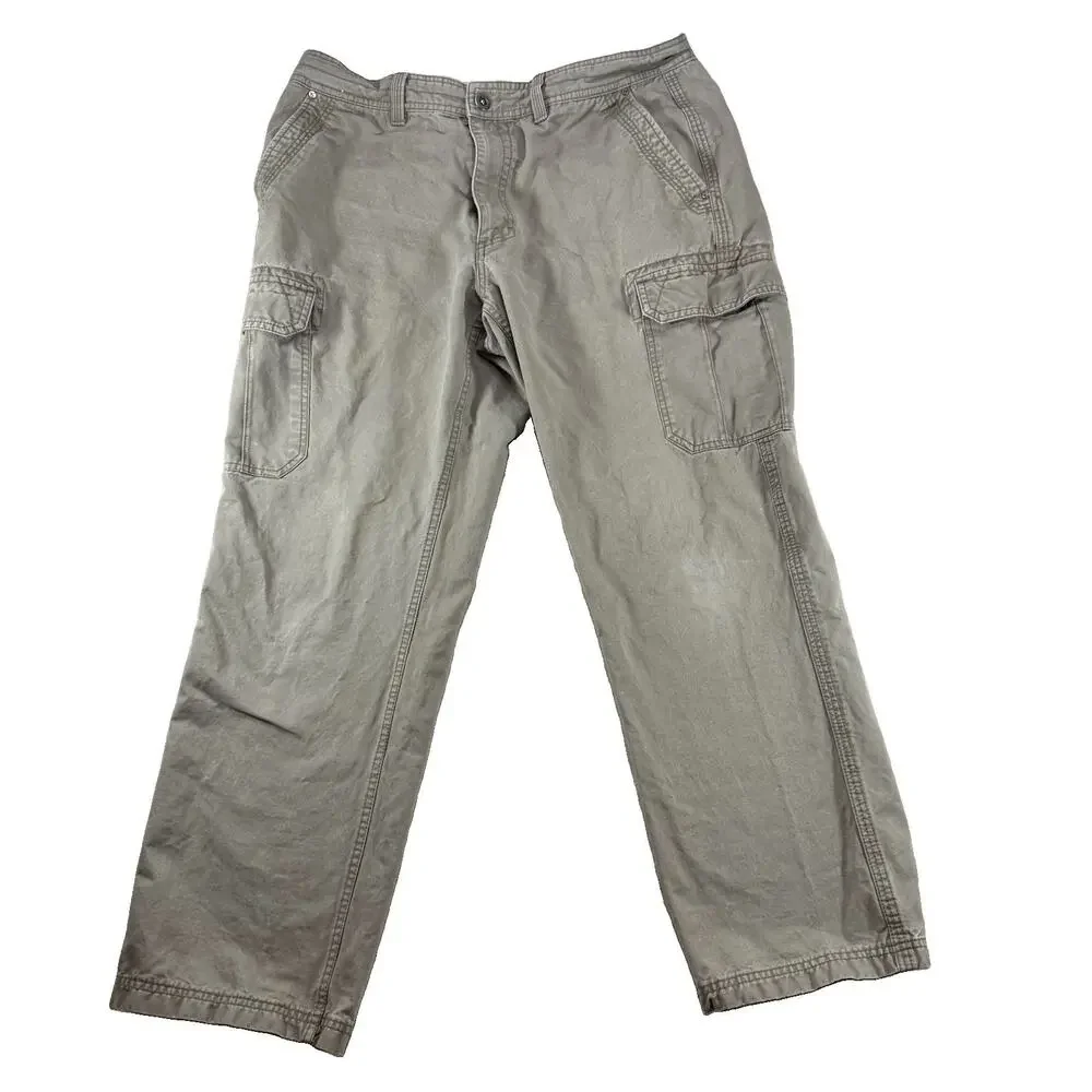 Gander Mountain Guide Series Straight Leg Cargo Pants Men Hiking Outdoors 36x30